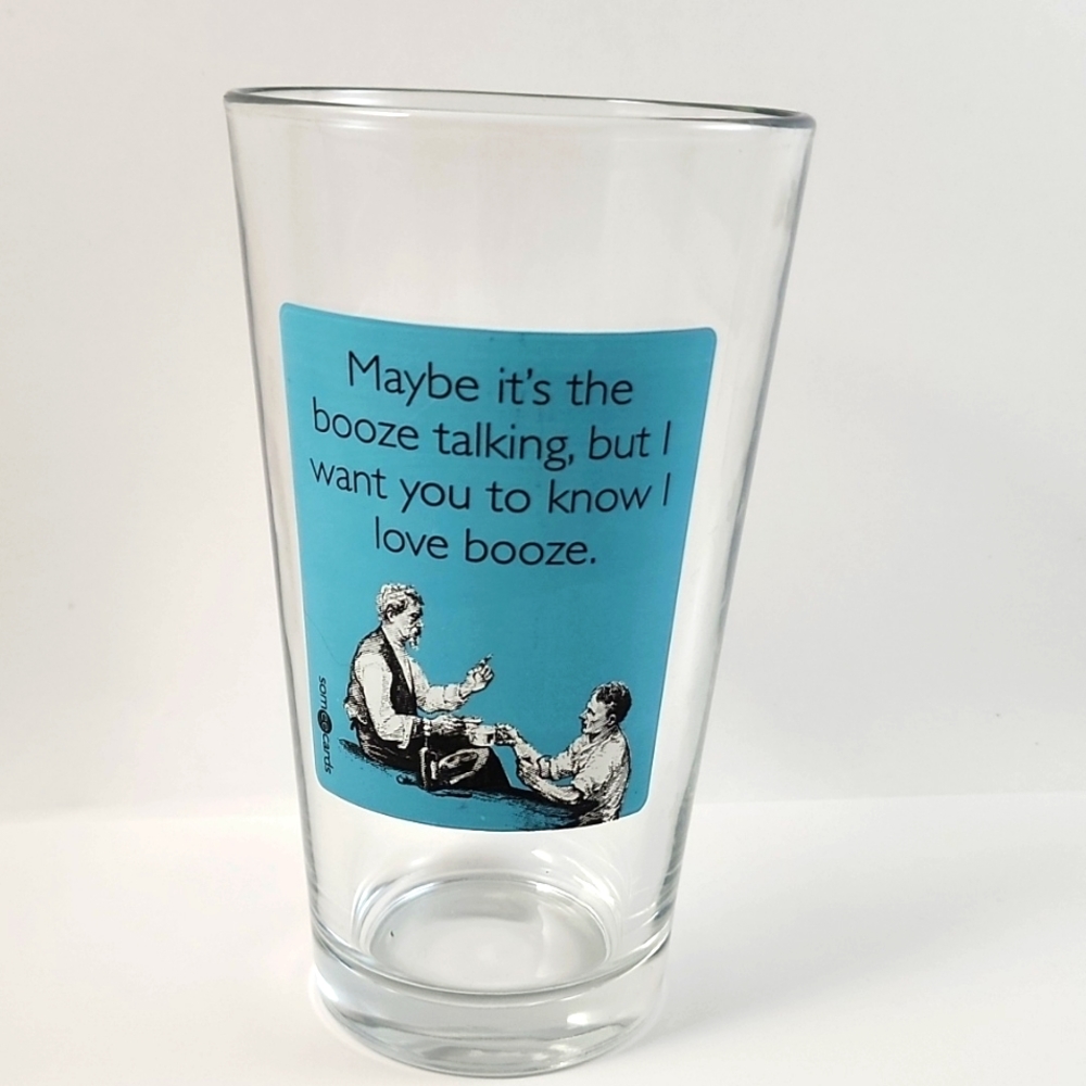 Meme Beer Glass